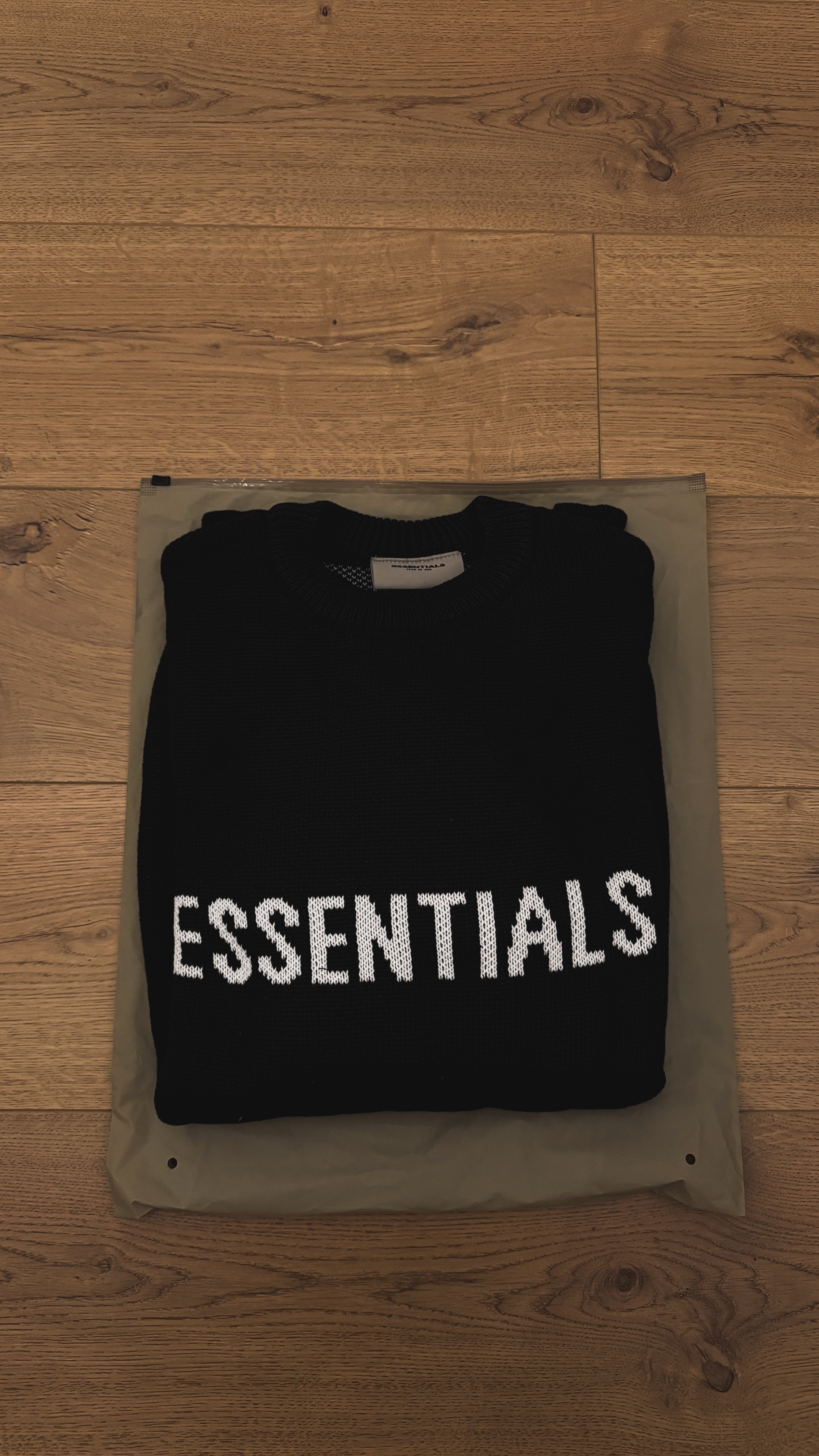 FOG Essentials 2020 “Black” Knit Crewneck