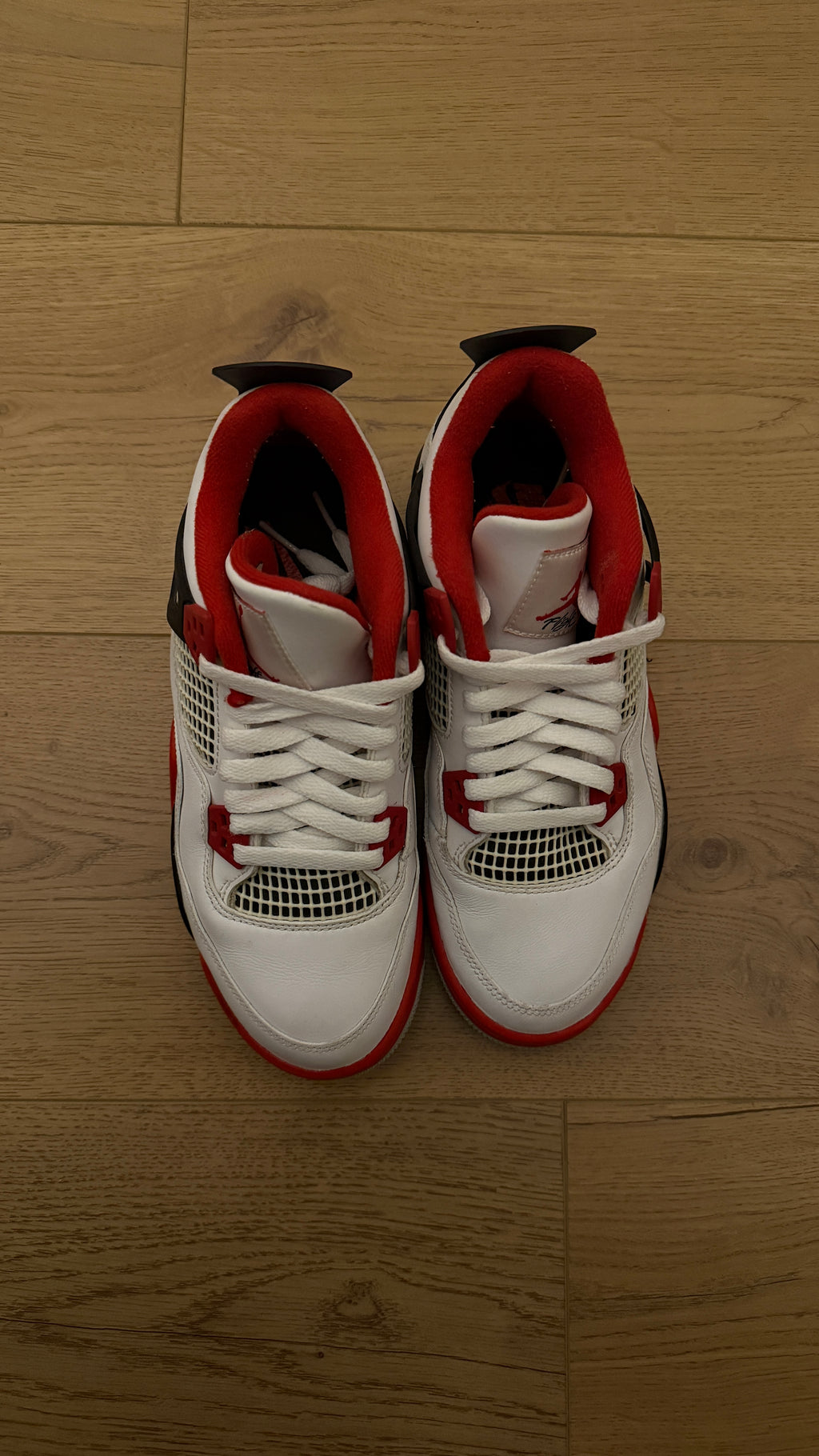Jordan 4 "Fire Red" (GS) | PREOWNED NO BOX