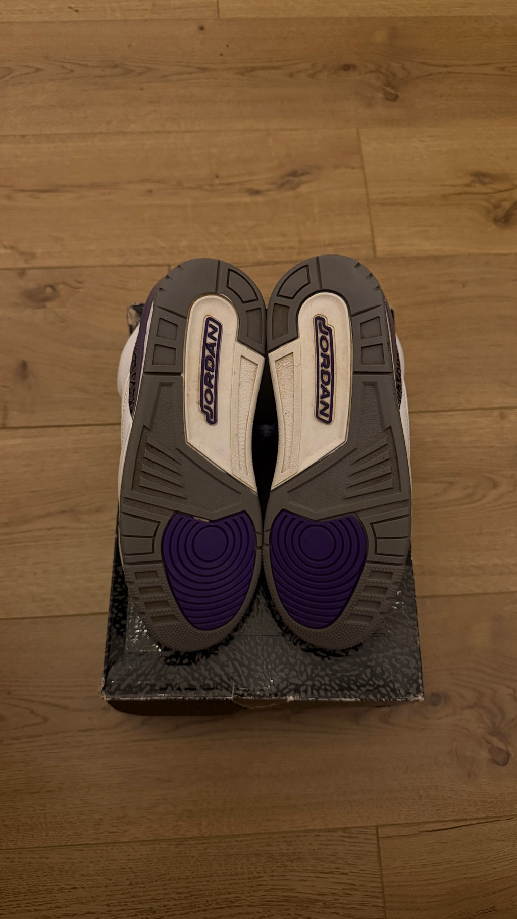 Jordan 3 Retro "Dark Iris" | PREOWNED OG ALL