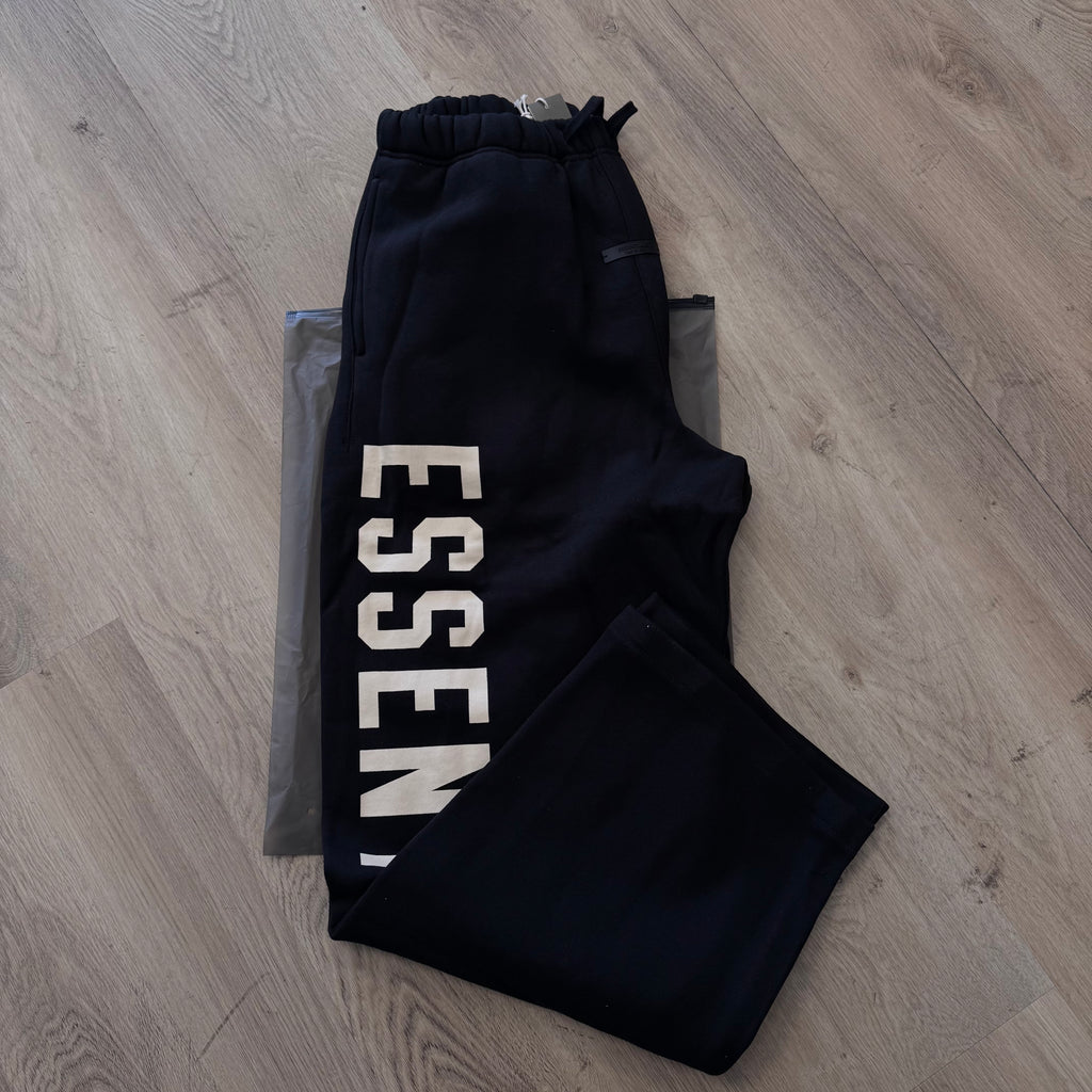 FOG Essentials "Black" Lounge Fleece Relaxed Sweatpants