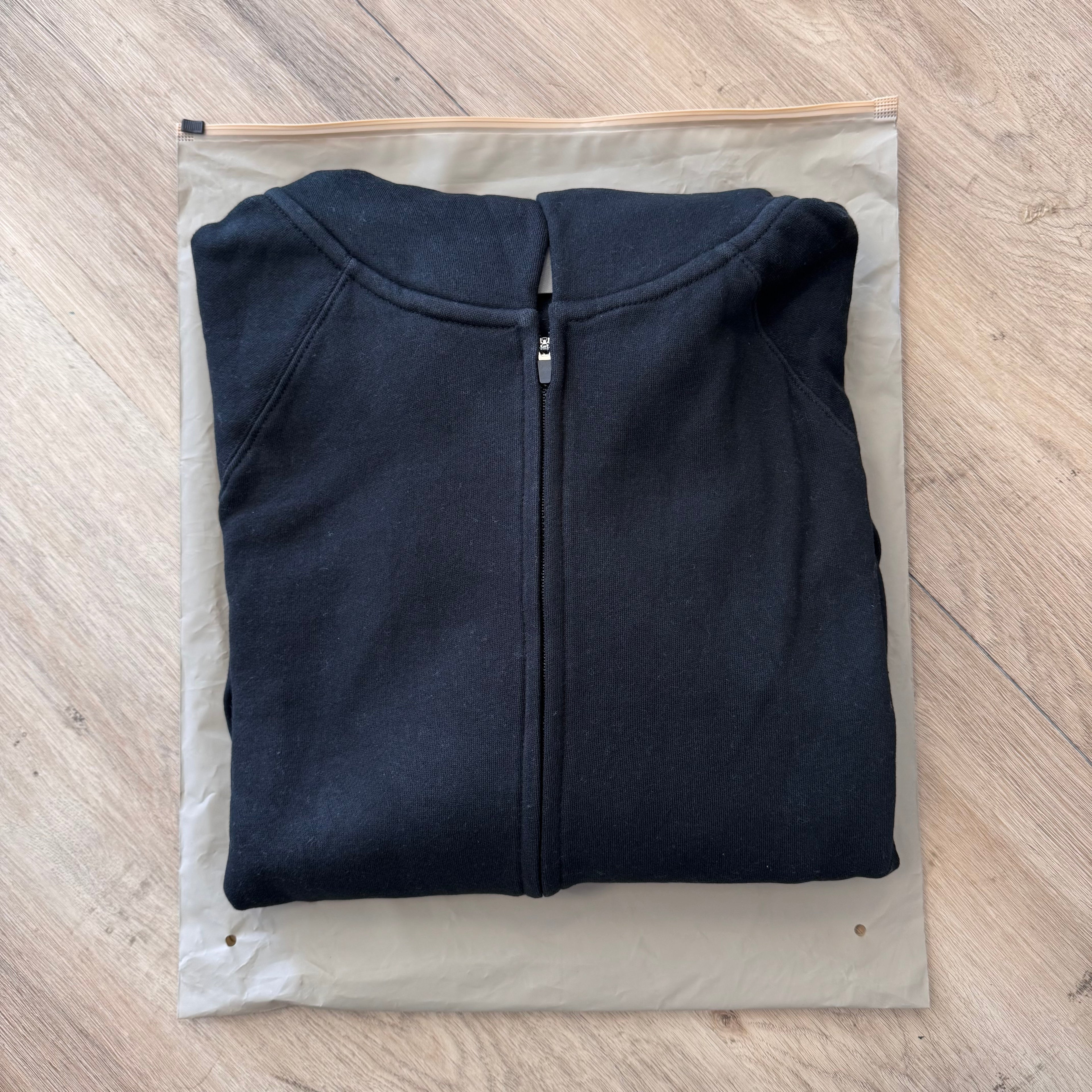 FOG Essentials "Stretch Limo" Appliqué Zip Up Hoodie