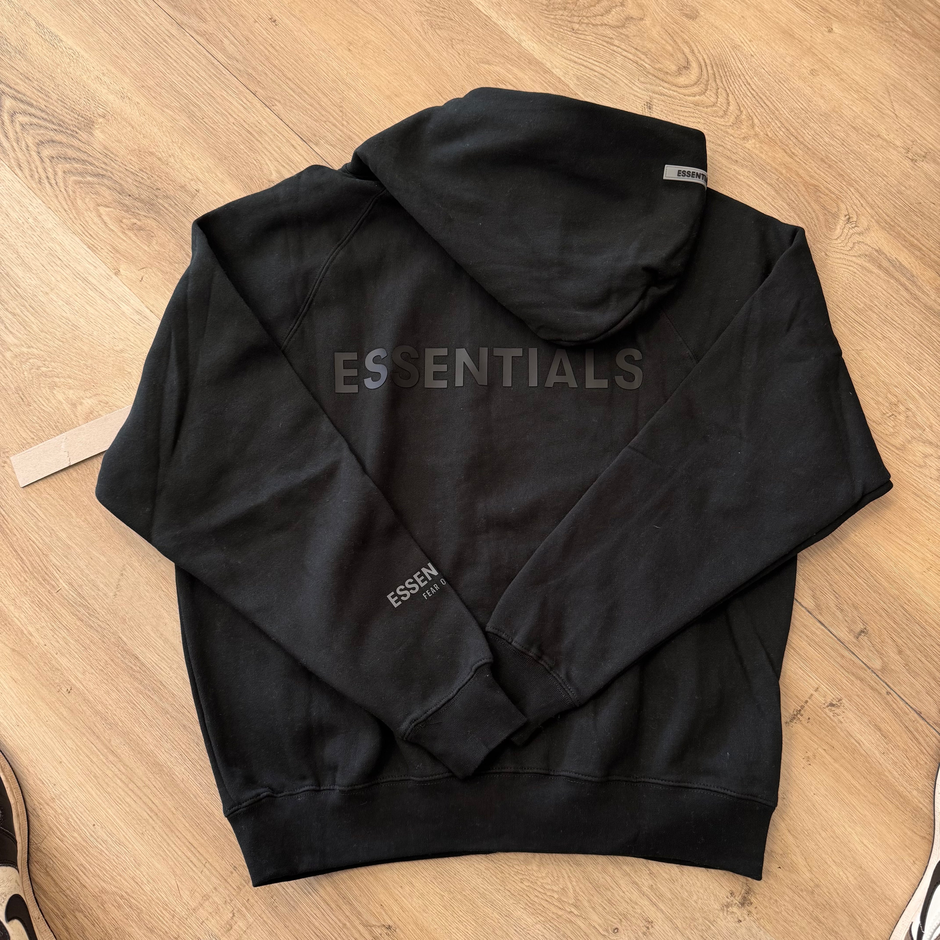 FOG Essentials "Stretch Limo" Appliqué Zip Up Hoodie
