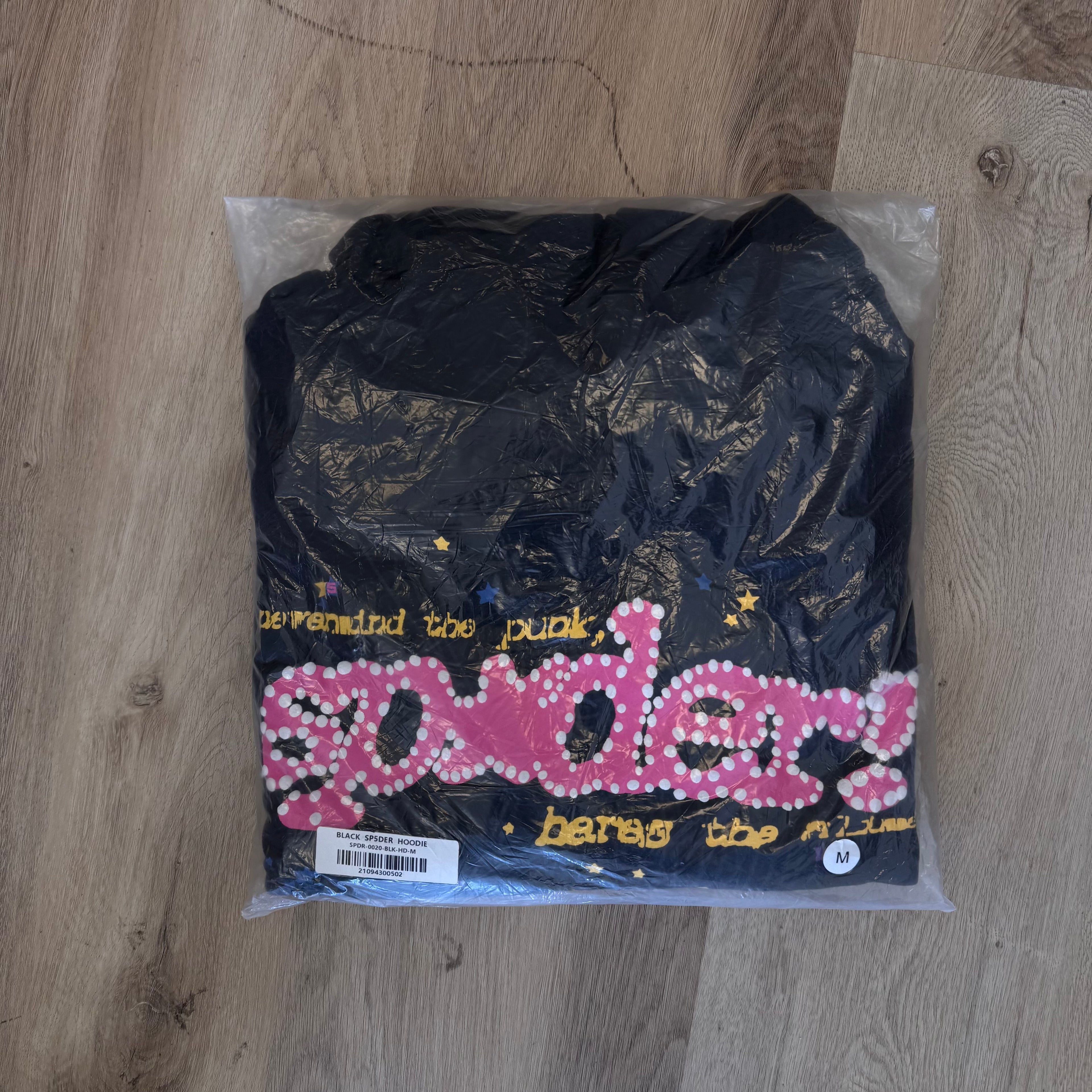 Sp5der "Black V2" Hoodie