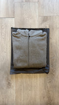 FOG Essentials "Charcoal" Appliqué Zip Up Hoodie