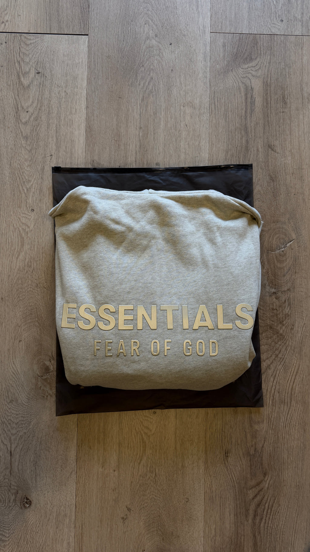 FOG Essentials "Heatherstone" Zip Up Hoodie