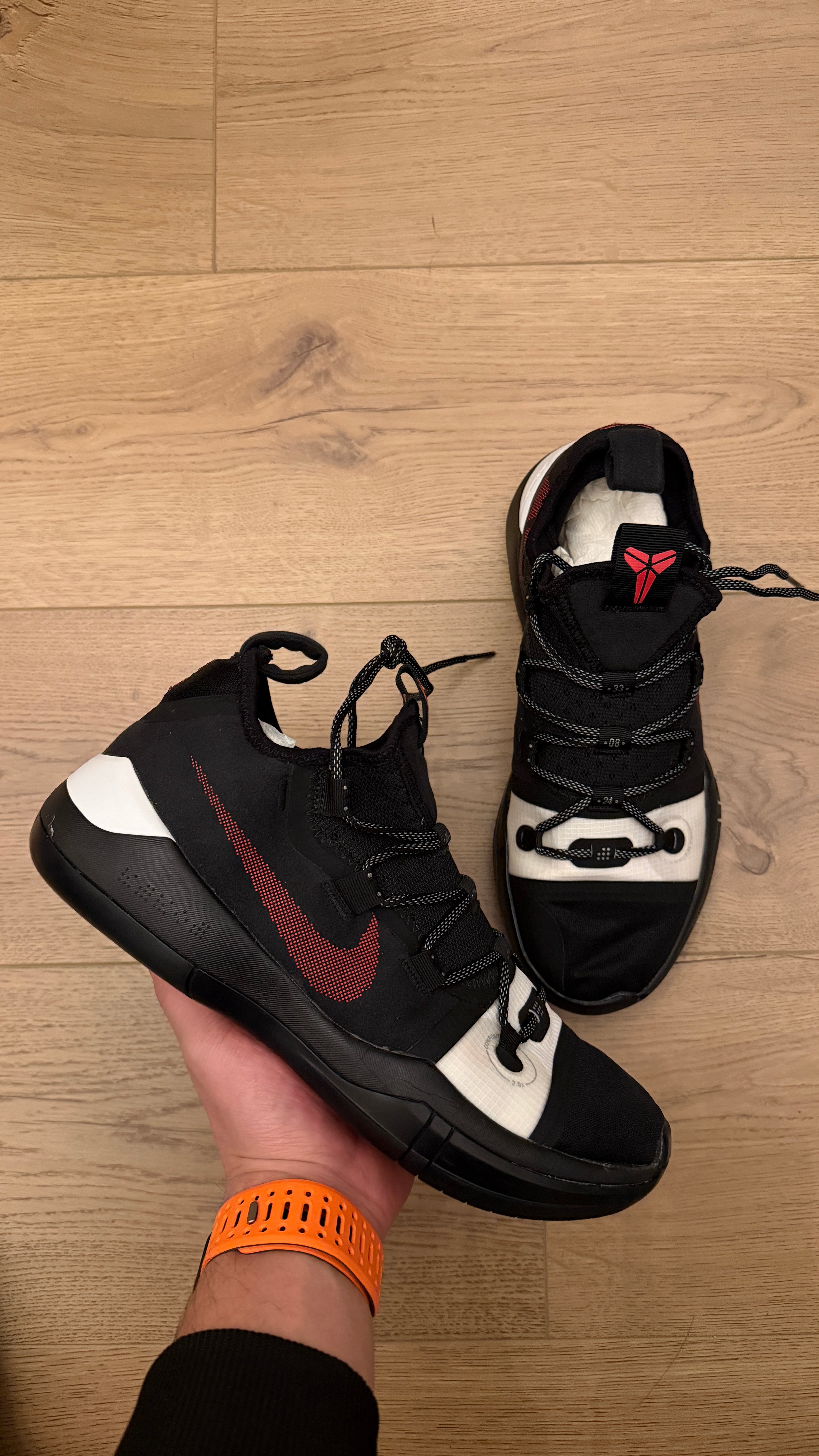 Kobe AD ID "Bred" | WORN ONCE
