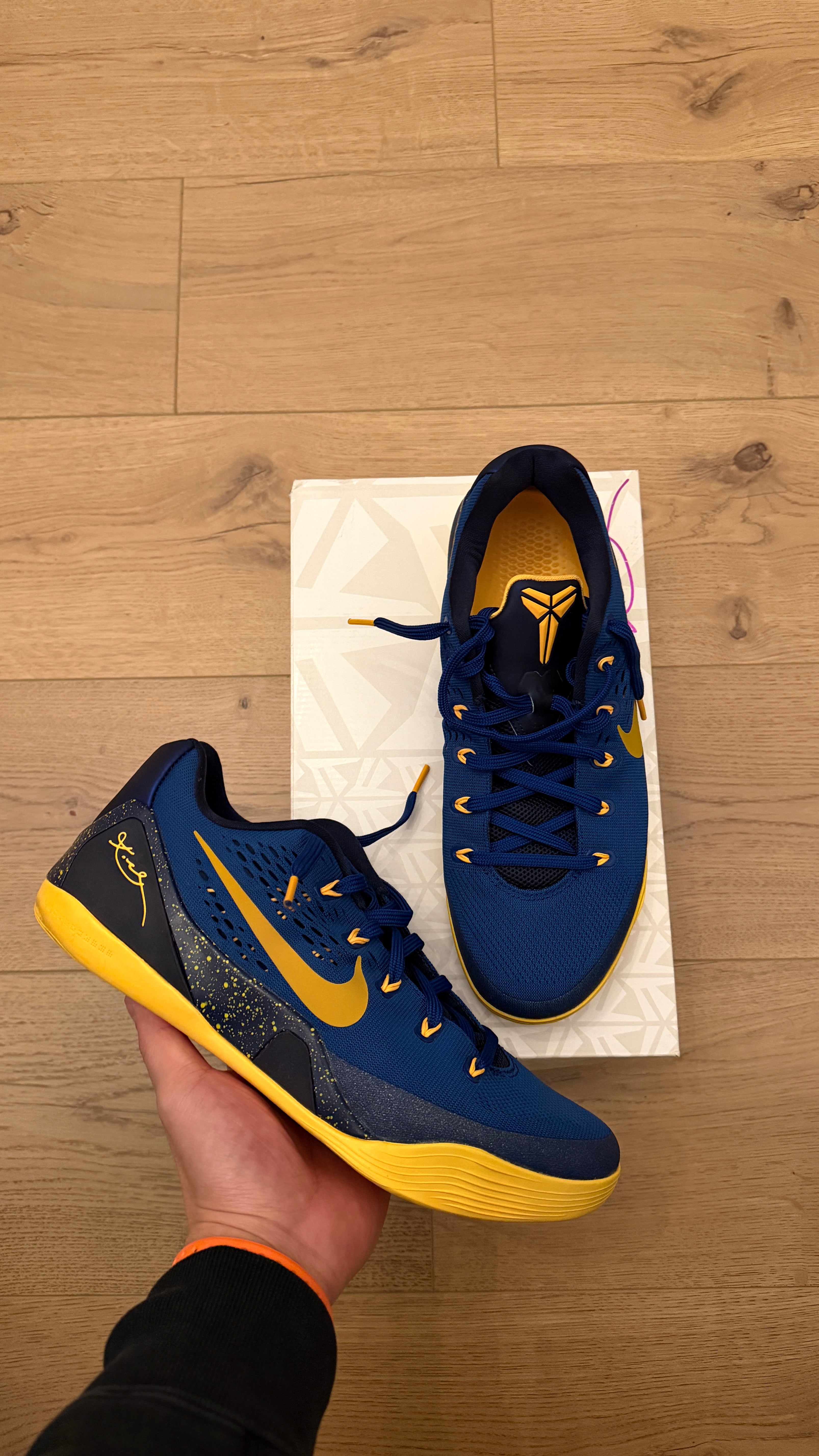 Kobe 9 "Gym Blue University Gold" | BRAND NEW