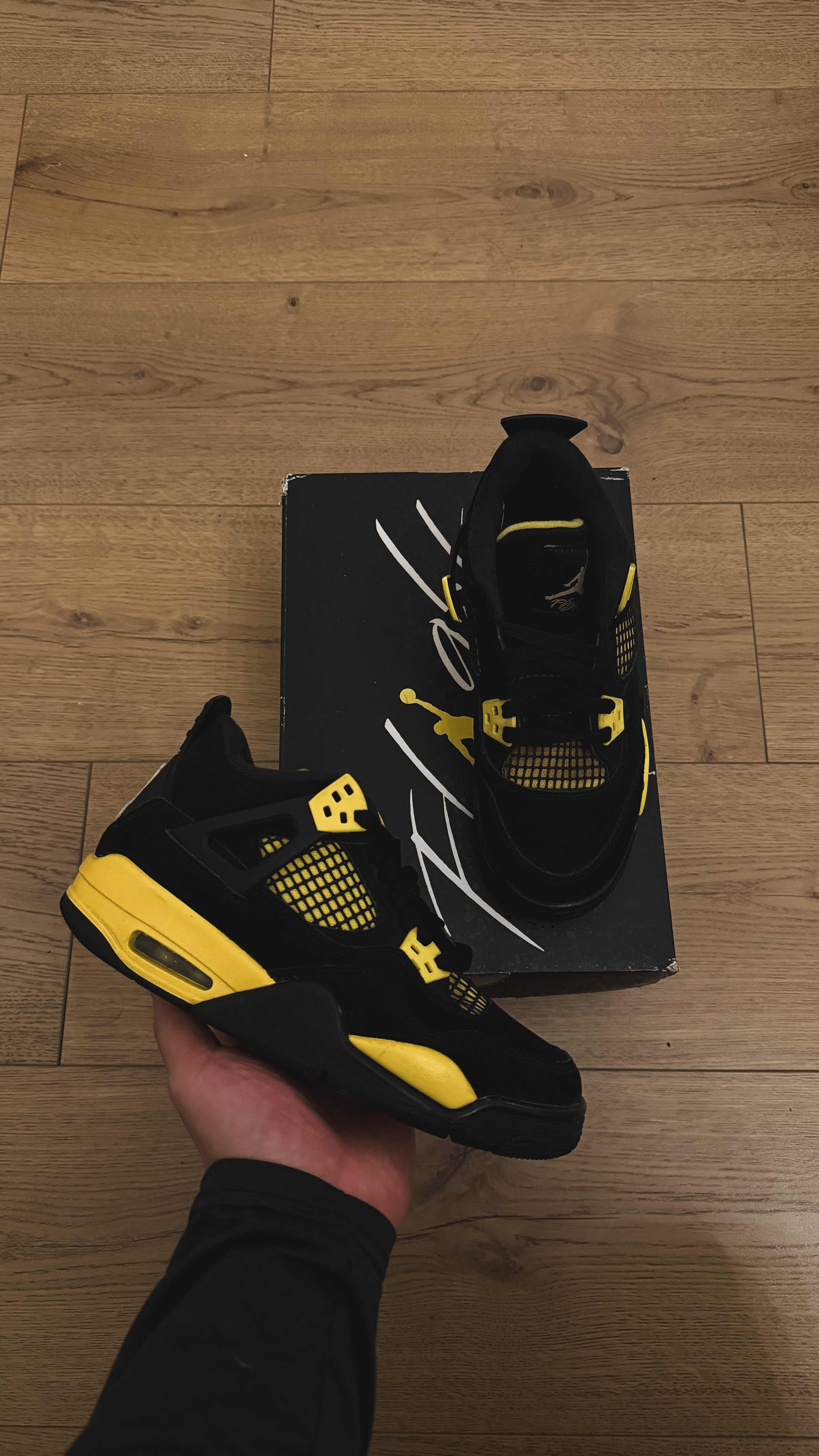 Jordan 4 Retro "Thunder" (GS) | VNDS OG ALL