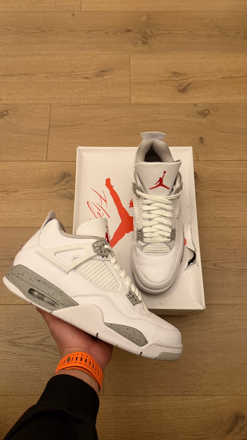 Jordan 4 Retro "Oreo" | PREOWNED OG ALL