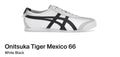 *PREORDER* Onitsuka Tiger Mexico 66 “White Black”