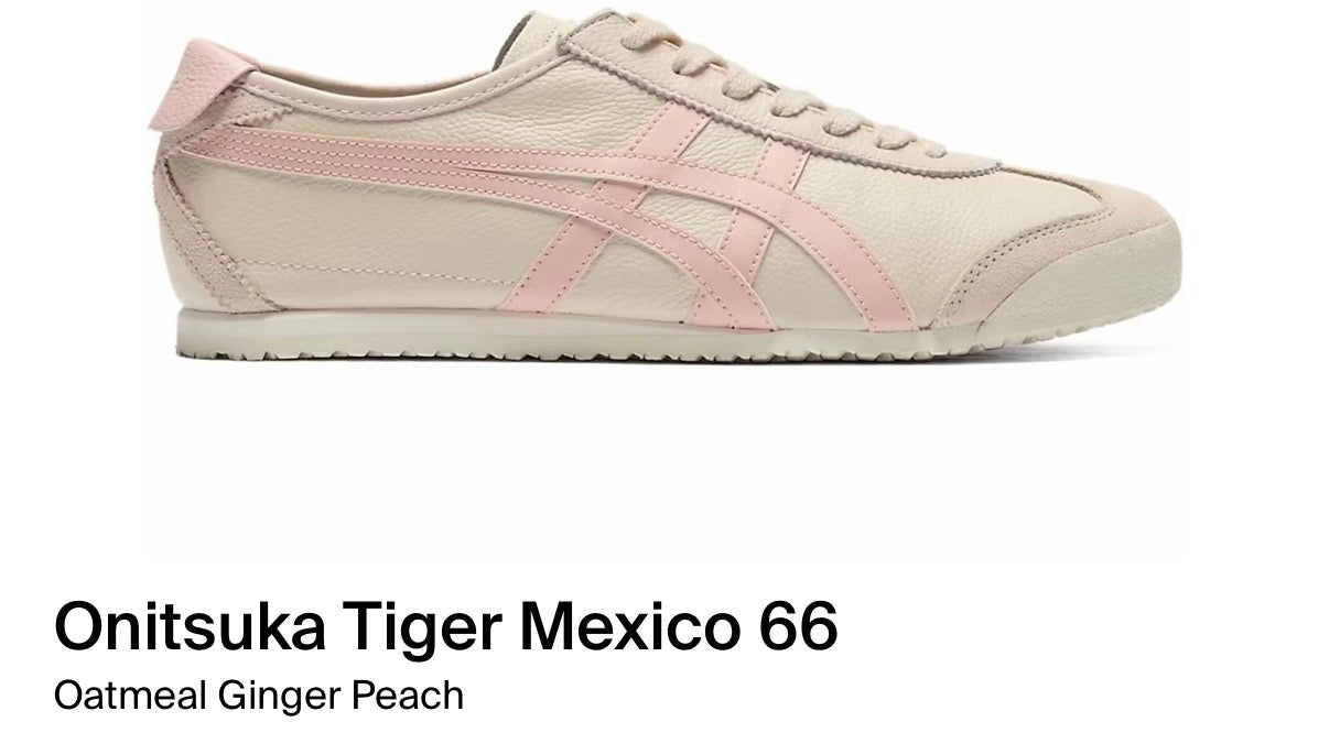 *PREORDER* Onitsuka Tiger Mexico 66 “Oatmeal Ginger Peach”