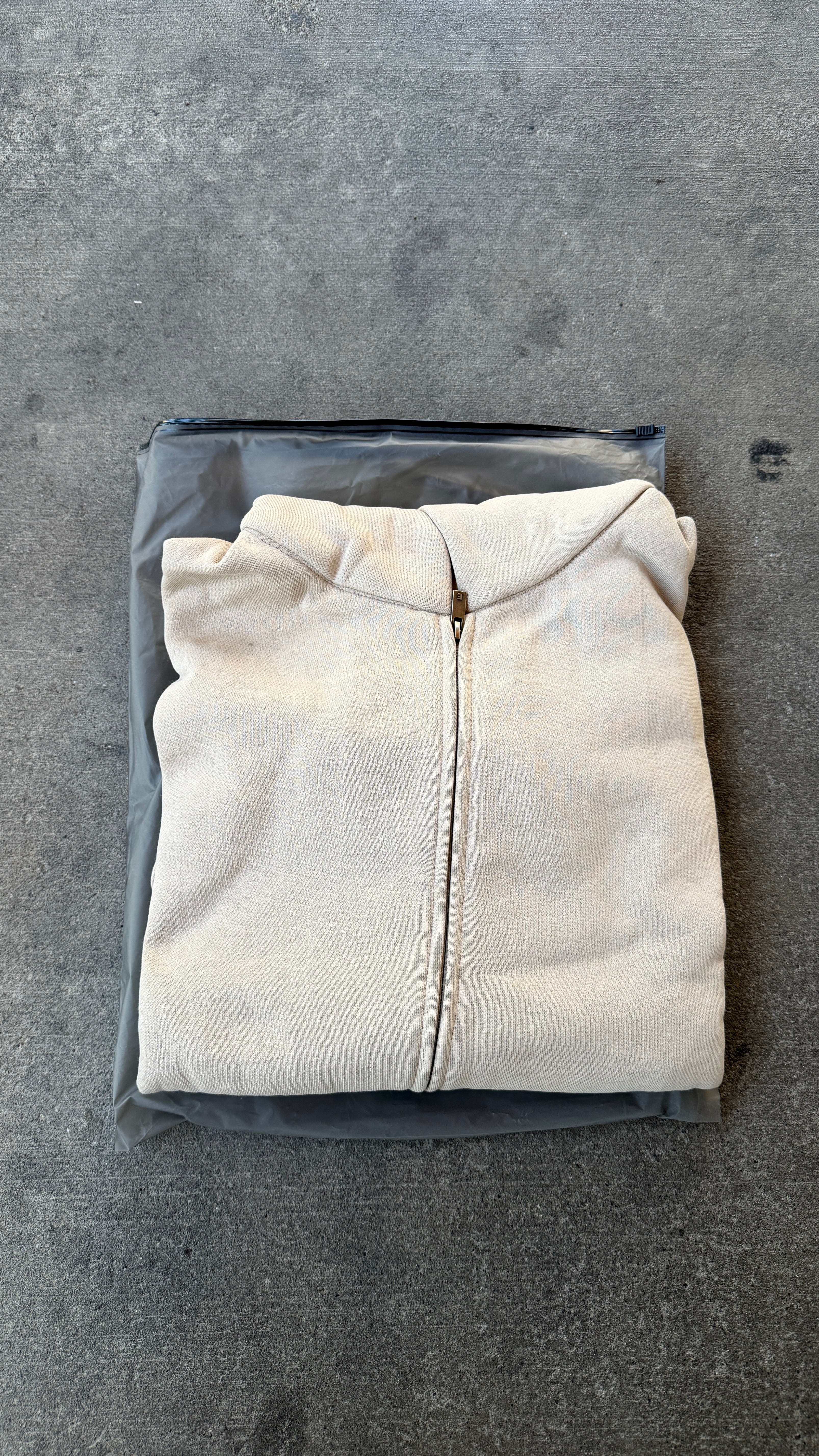 FOG Essentials Metallic "Timber" Zip Up Hoodie