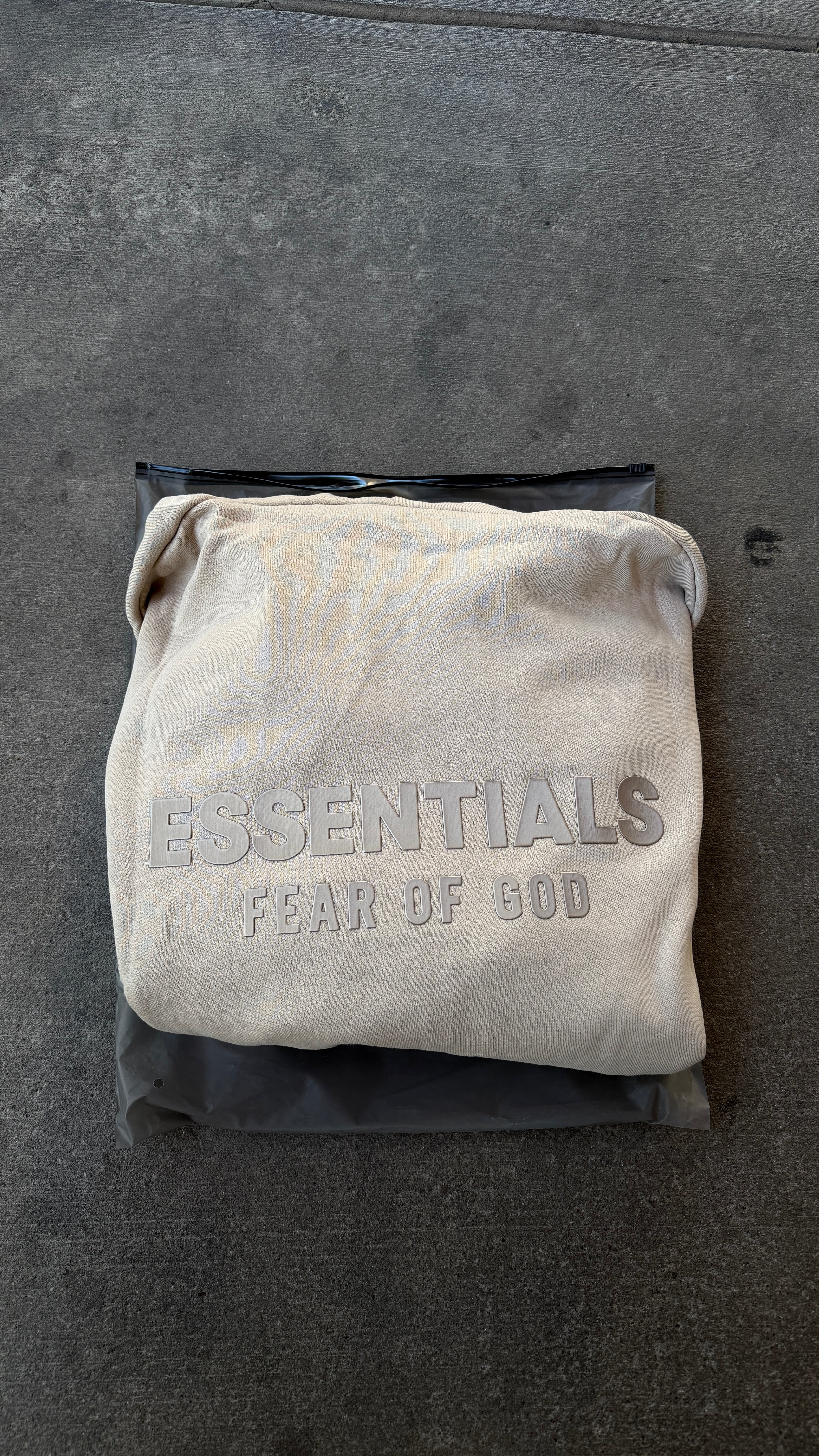 FOG Essentials Metallic "Timber" Zip Up Hoodie