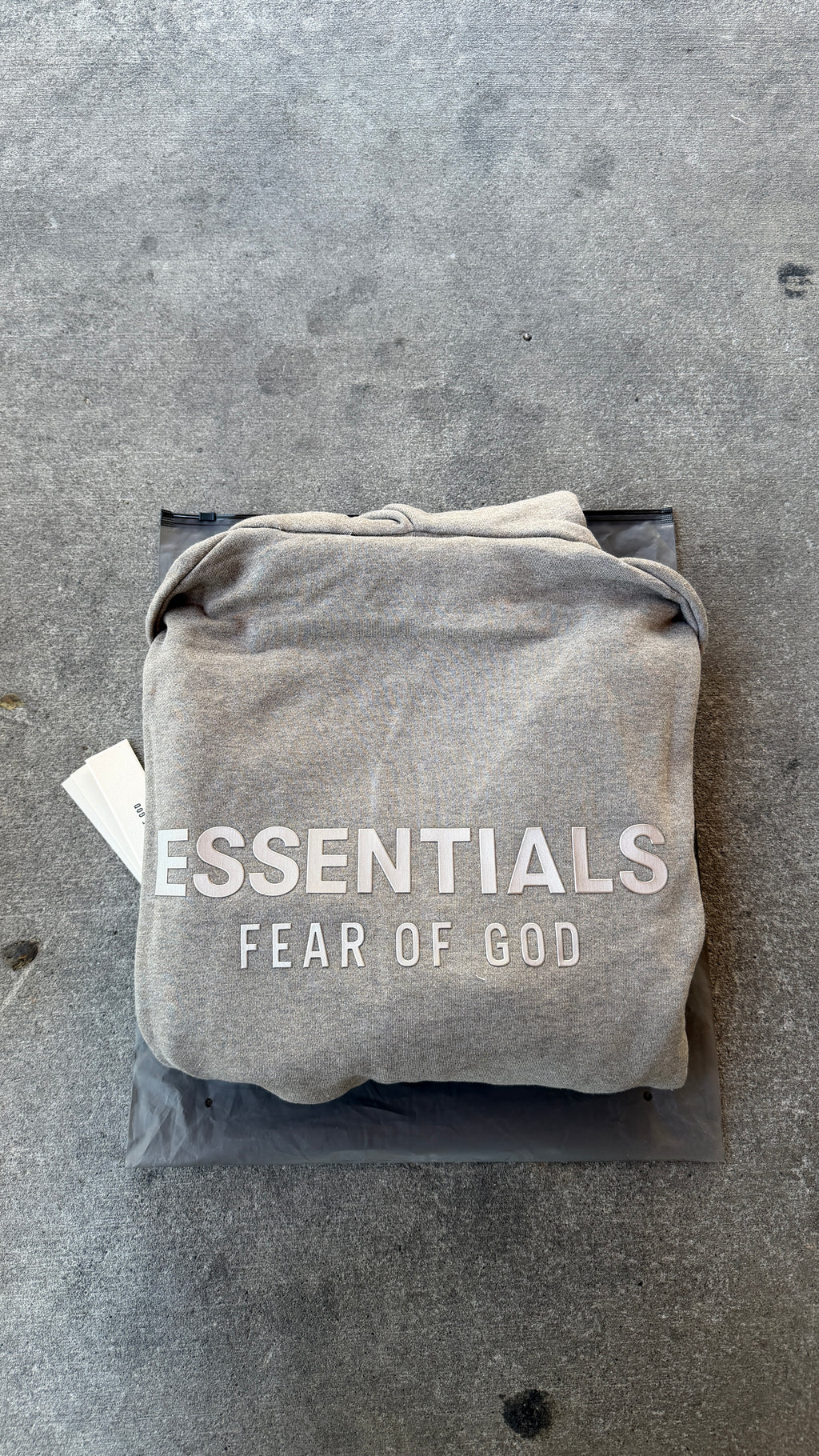 FOG Essentials Metallic "Homestead Heather" Zip Up Hoodie