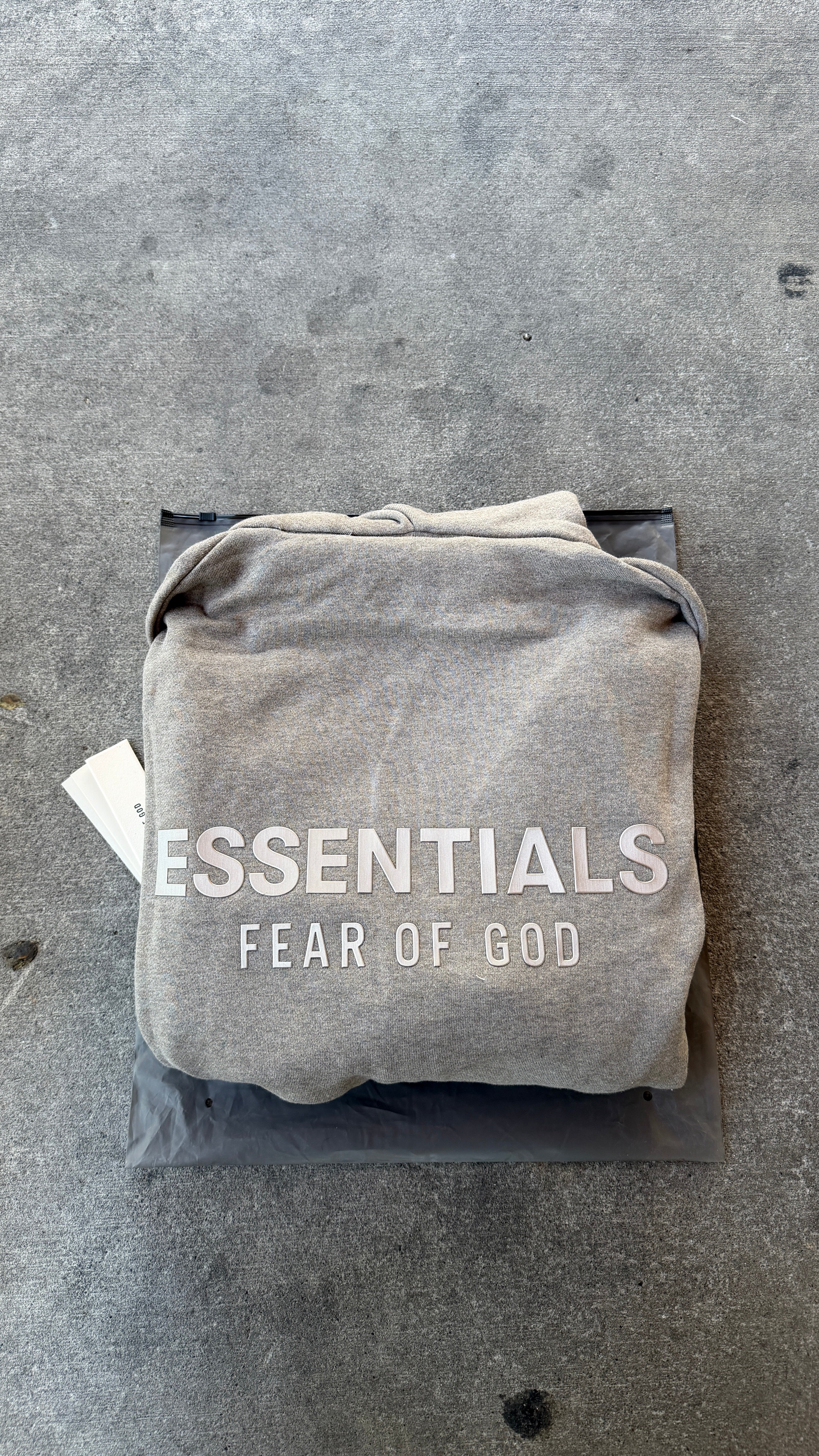 FOG Essentials Metallic "Homestead Heather" Zip Up Hoodie