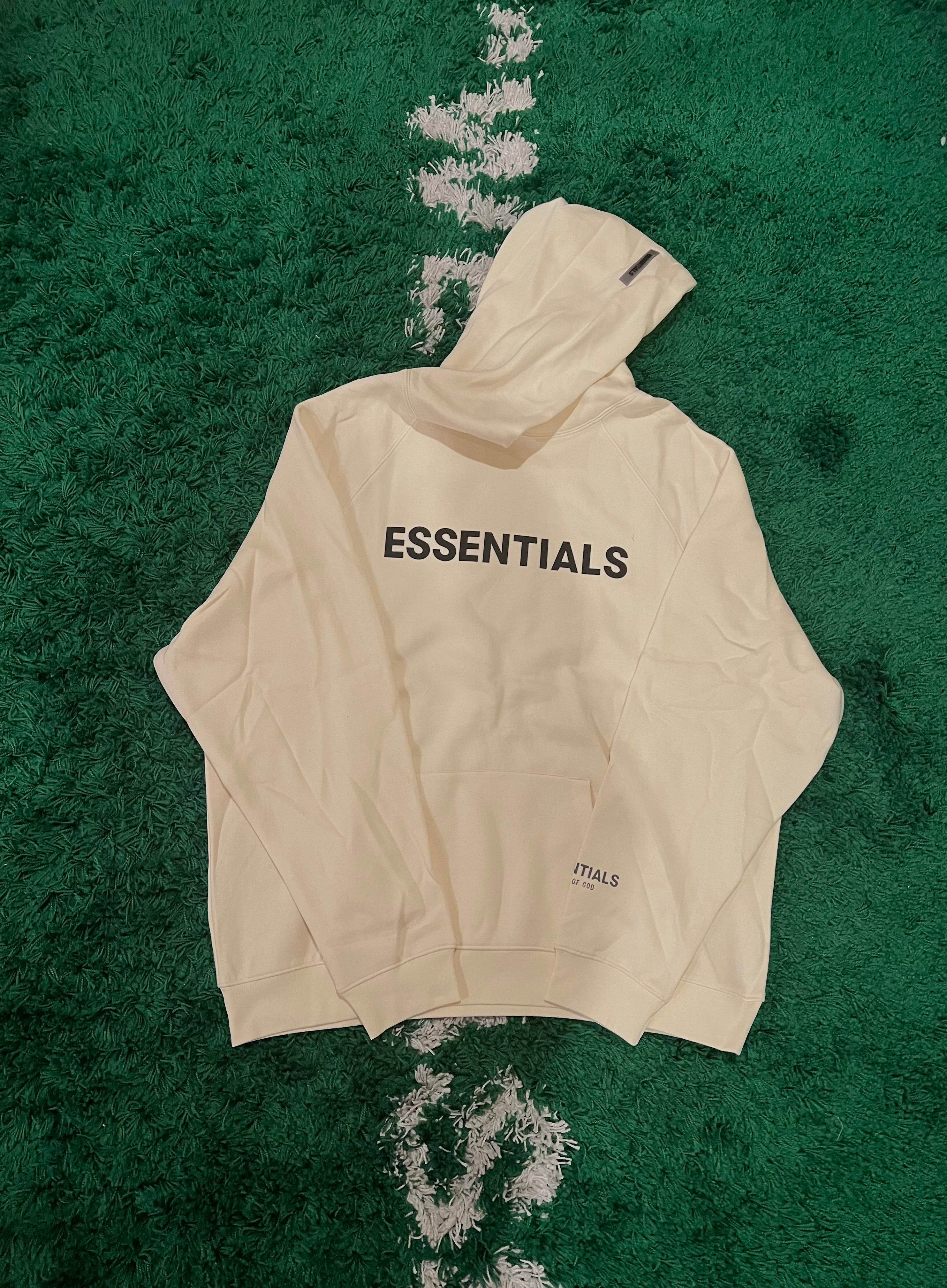 FOG Essentials "Buttercream" Applique Hoodie