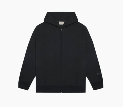 FOG Essentials "Stretch Limo" Appliqué Zip Up Hoodie