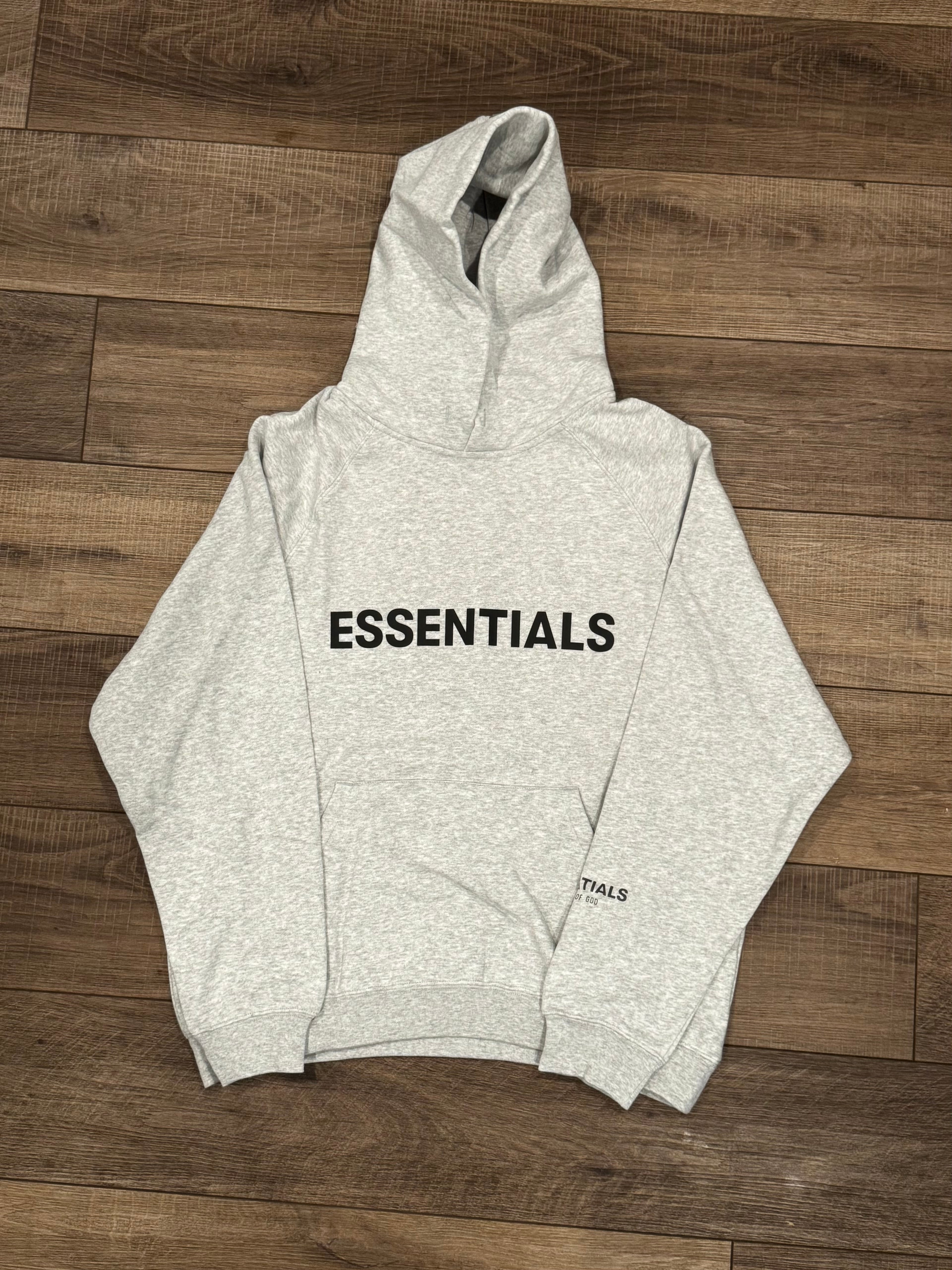 FOG Essentials "Light Oatmeal" Appliqué Hoodie