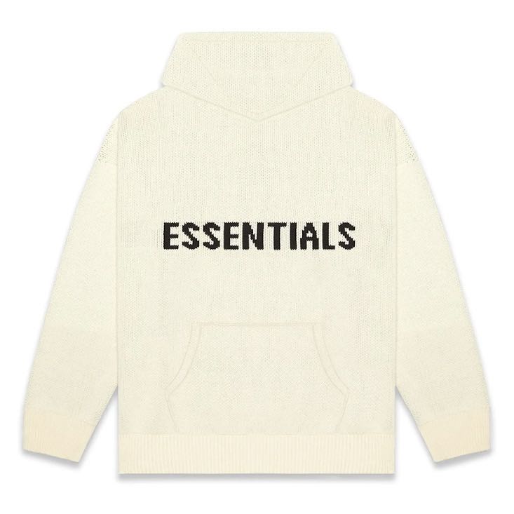 FOG Essentials "Cream" Knit Hoodie