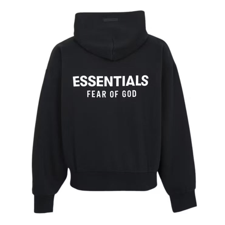 FOG Essentials "Black" Zip-Up Hoodie