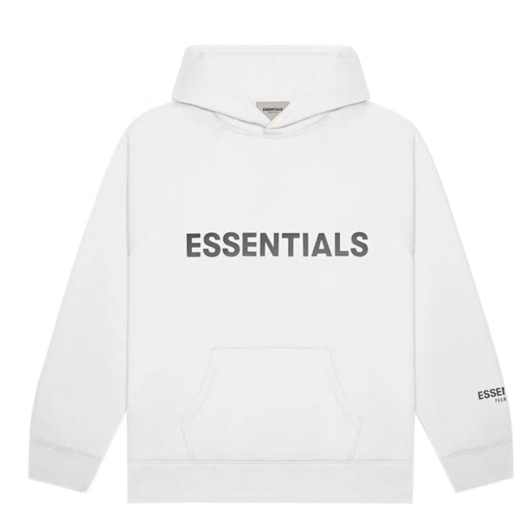 FOG Essentials "White" Applique Hoodie