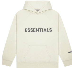 FOG Essentials "Buttercream" Applique Hoodie