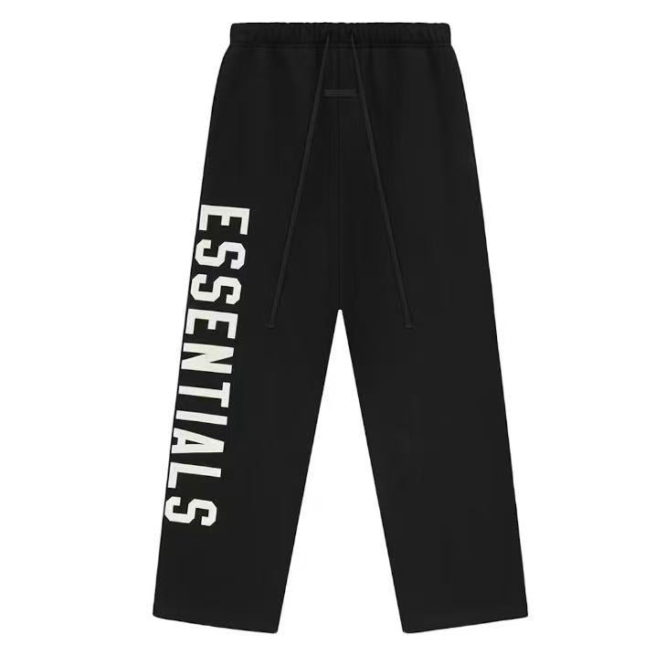 FOG Essentials "Black" Lounge Fleece Relaxed Sweatpants